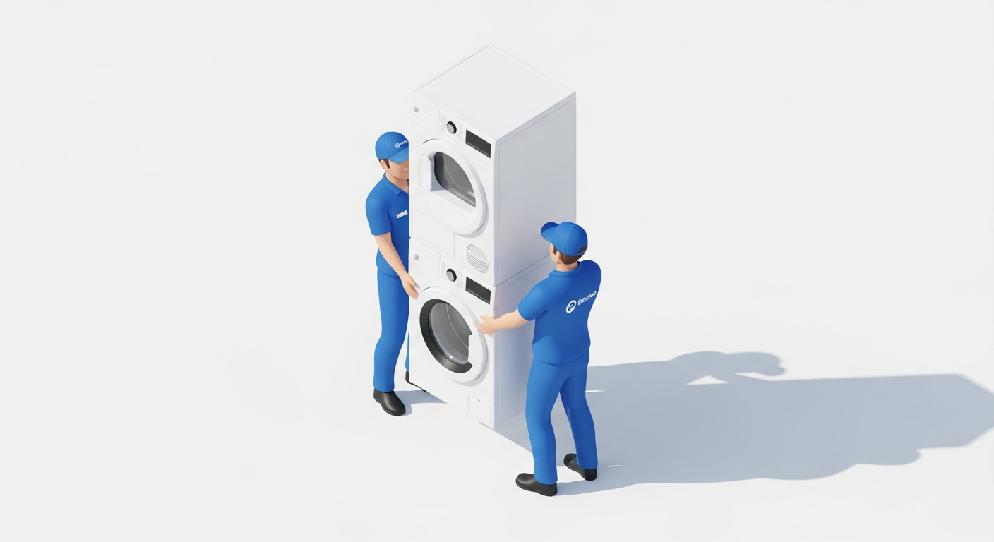 Brussels Wisconsin Washer and Dryer movers - Professional washer and dryer removal services