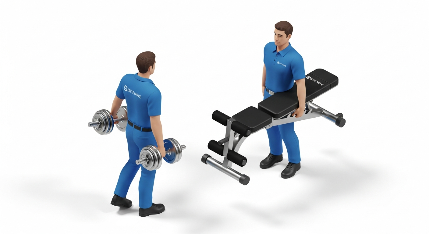 Saint Louis Michigan Garage Gym movers - Professional garage gym removal services